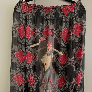 Desigual Sheer Top